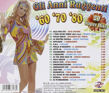 Gli Anni Ruggenti 60 70 80 Audio Italian