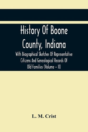 History Of Boone County, Indiana