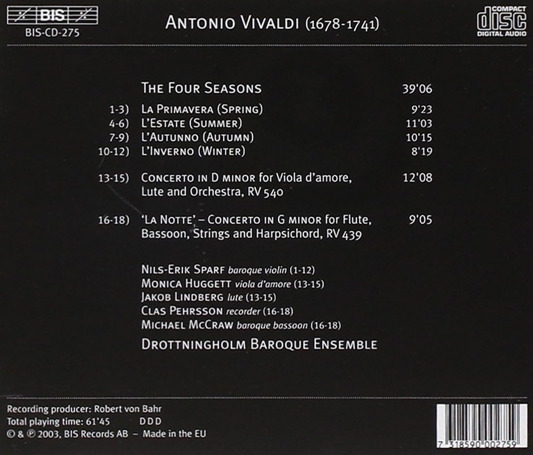 Four Seasons and Other Concerts