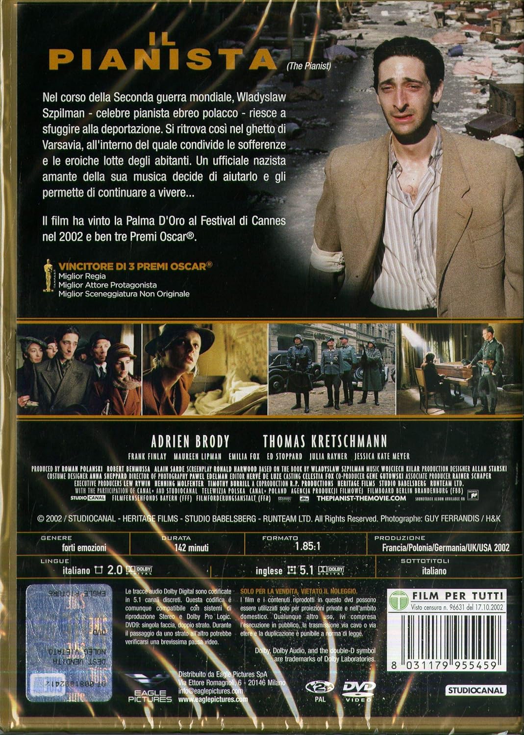 Il Pianista (Ltd Cal)