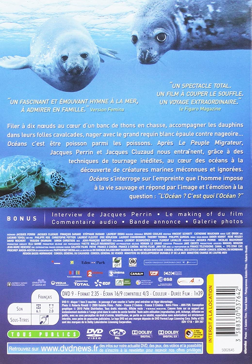 Oceans  No english