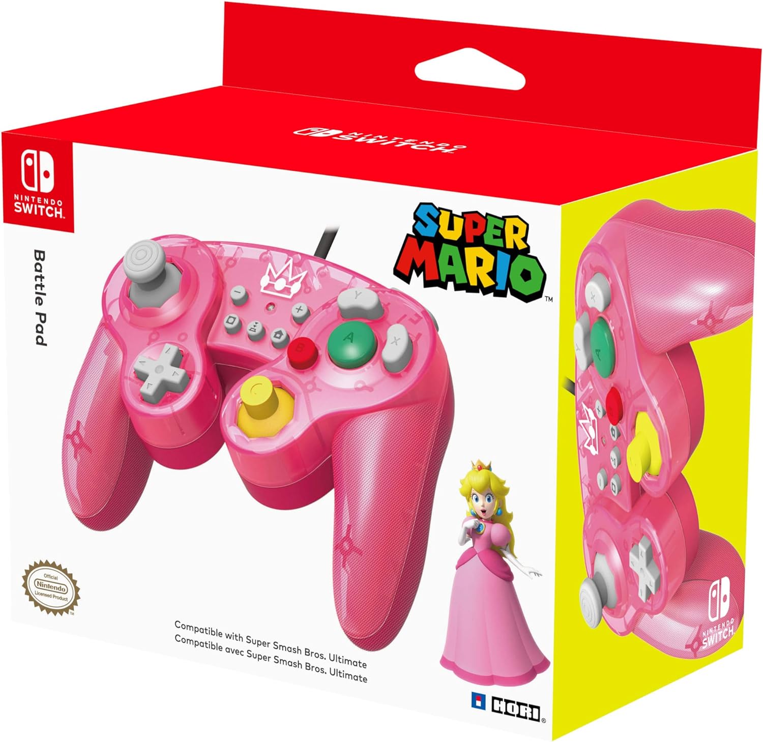 Super Smash Bros Gamepad - Peach