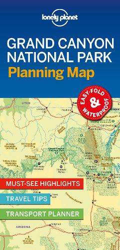 Lonely Planet Grand Canyon National Park Planning Map
