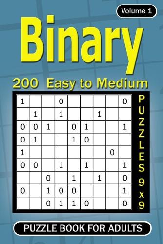 Binary puzzle books for Adults