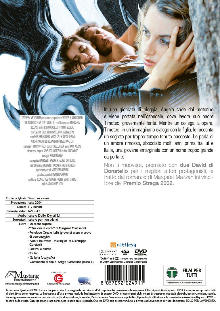 Non Ti Muovere (2 Dvd)