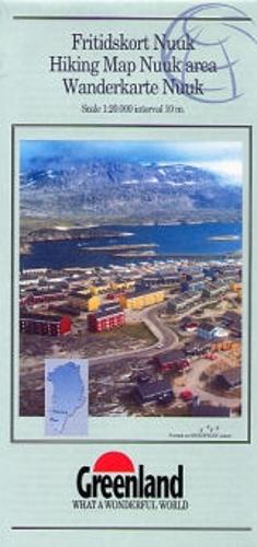 Nuuk hiking map (11A) 1:20,000