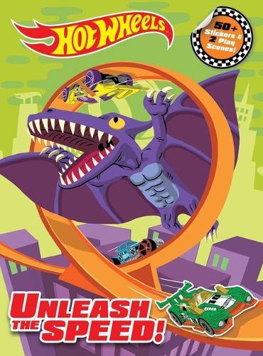 Hot Wheels: Unleash the Speed!: Panorama Sticker Book (Panorama Sticker Storybook
