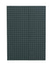 Grey on Black (Quadro) B5 Unlined Notebook
