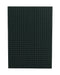 Black on Grey (Quadro) A4 Unlined Notebook