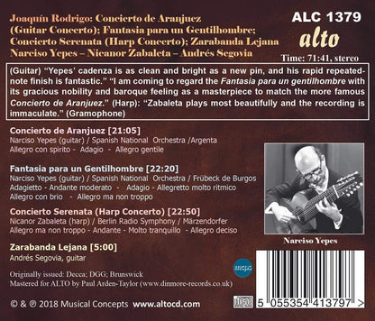 Rodrigo: Guitar Concerto ('de Aranjuez') / Fantasia para un Gentilhomb