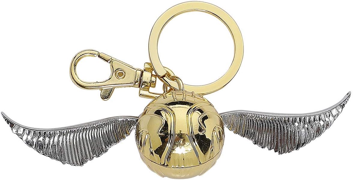Monogram Harry Potter Llavero Snitch Dorada, Multicolor (0077764480027