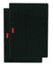 Black / Black (set of two) A4 Grid Notebooks