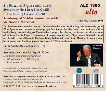 Edward Elgar: Symphony No.1 / In the South