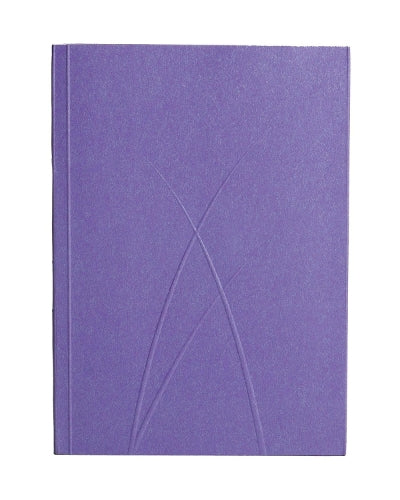 Plum (Puro) A6 Unlined Notebook