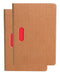 Natural / Natural (set of two) B7 Lined Notebooks