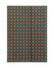 Grey on Orange (Quadro) B6 Unlined Notebook