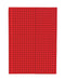 Red on Black (Circulo) A6 Lined Notebook