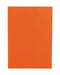 Orange on Grey (Circulo) A4 Lined Notebook