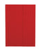 Red on Black (Circulo) A5 Lined Notebook