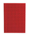 Red on Black (Circulo) A7 Lined Notebook