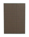 Grey on Orange (Quadro) A4 Unlined Notebook