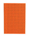Orange on Grey (Circulo) A7 Lined Notebook