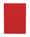 Red on Black (Circulo) A4 Lined Notebook