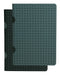 Black on Grey / Grey on Black (set of two) B7 Lined Notebooks