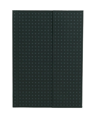 Blue on Grey (Circulo) A6 Unlined Notebook