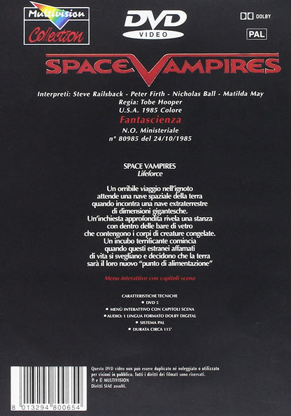 space vampires Italian Import