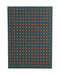 Grey on Orange (Circulo) A7 Unlined Notebook