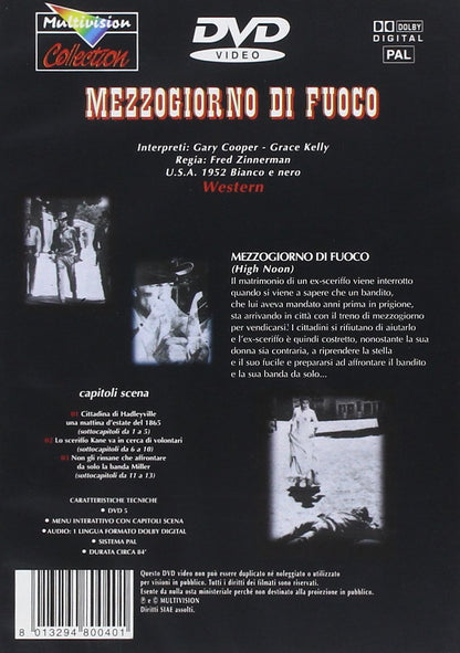 mezzogiorno di fuoco / High Noon Italian Import