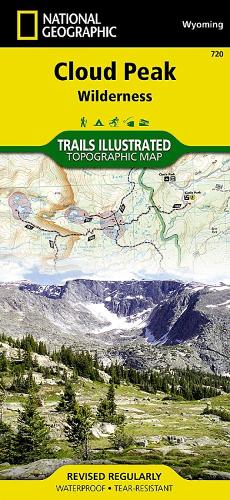 Cloud Peak Wilderness Map