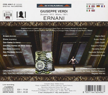 Ernani (Orchestra E Coro Del Teatro Regio Di Parma, Berti)