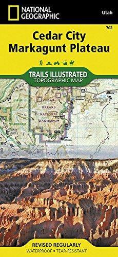 Cedar City, Markagunt Plateau Map