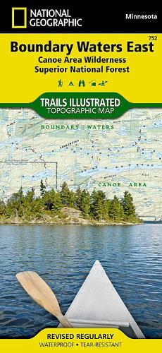 Boundary Waters East Map