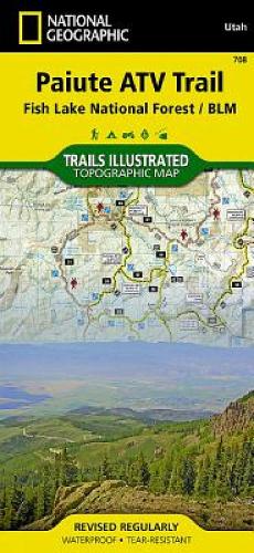 Paiute ATV Trail Map (Fish Lake National Forest, BLM)