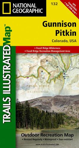 Gunnison, Pitkin Map