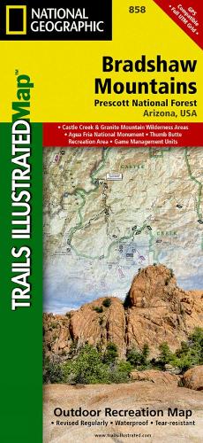 Bradshaw Mountains Map