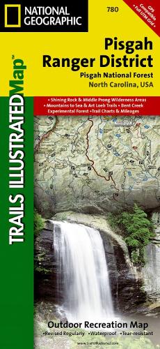 Pisgah Ranger District Map (Pisgah National Forest)