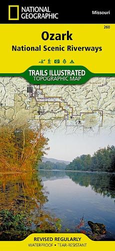 Ozark National Scenic Riverways Map
