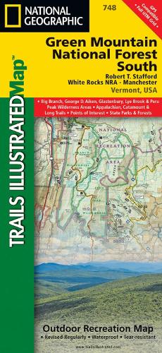 Green Mountain National Forest South Map