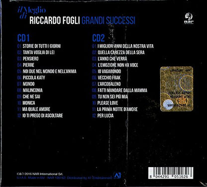 Il Meglio Di Riccardo Fogli: Grandi Successi