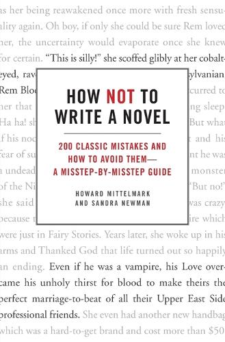 How Not to Write a Novel