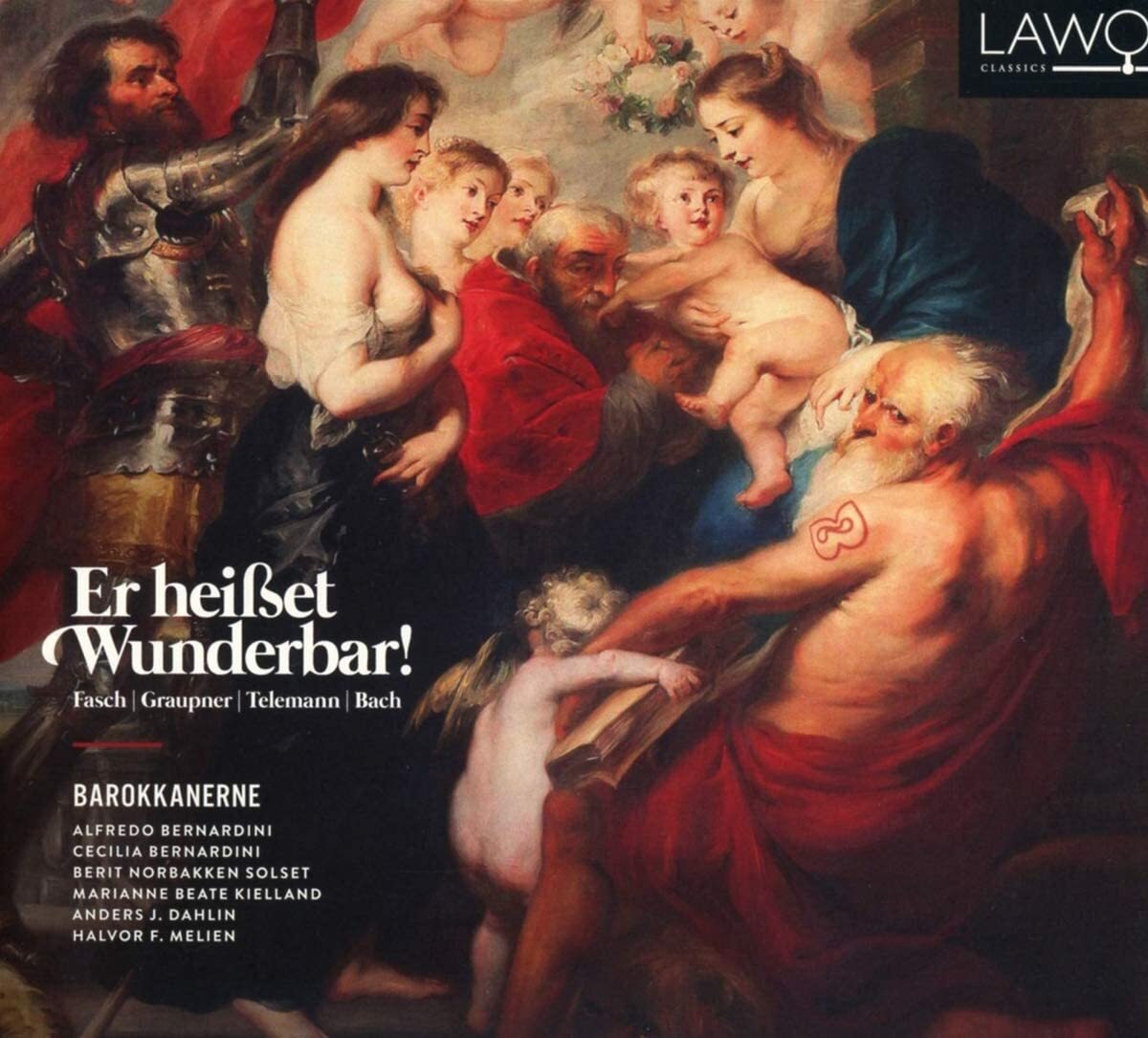 Fasch/Graupner/Telemann/Bach: Er Heißt Wunderbar!