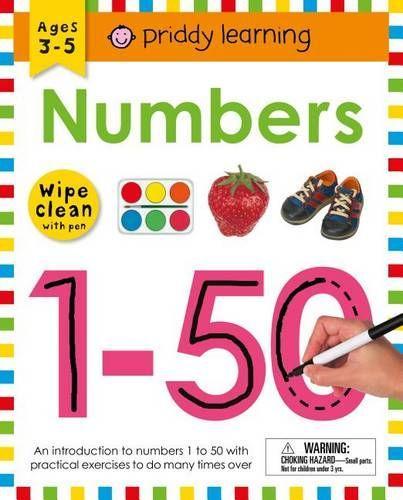 Numbers 1-50 (Wipe Clean Workbook)