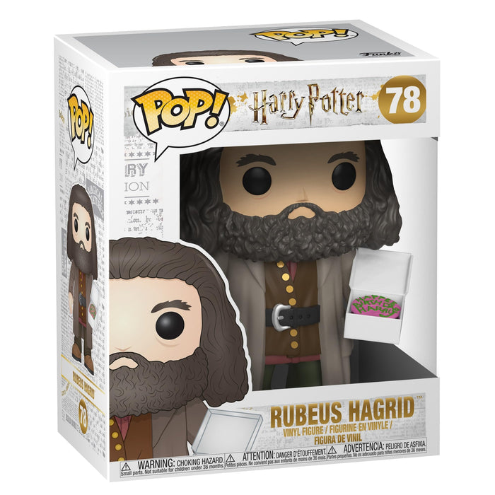 Funko Pop! HP: - 6" Rubeus Hagrid mit Cake - Harry Potter - Vinyl-Sammelfigur - Geschenkidee - Offizielle Handelswaren - Spielzeug Für Kinder und Erwachsene - Movies Fans