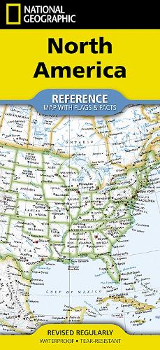 North America Reference Map (Folded)