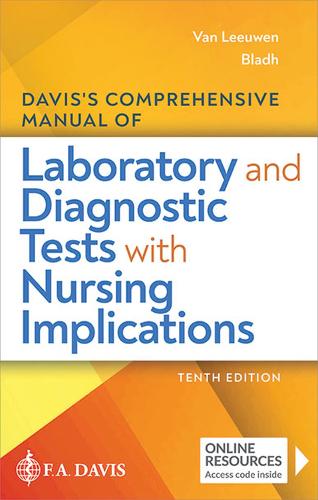 Davis's Comprehensive Manual of Laboratory and Diagnostic Tests With Nursing Implications (Davis's Comprehensive Manual of Laboratory & Diagnostic Tests With Nursing Implications