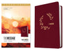 Message Deluxe Gift Bible, Large Print, Cranberry